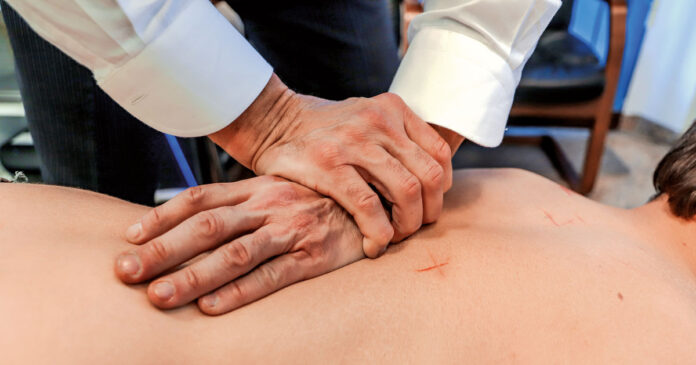 chiropratica non nasce col mal di schiena